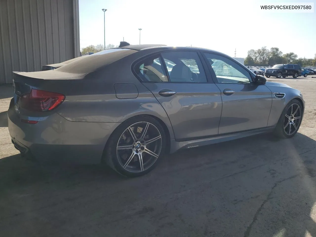 2014 BMW M5 VIN: WBSFV9C5XED097580 Lot: 75775284