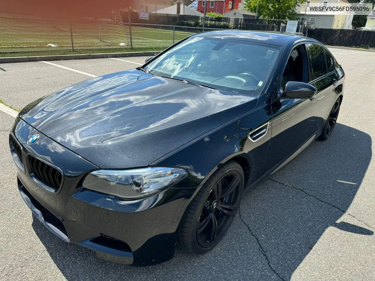 2015 BMW M5 VIN: WBSFV9C56FD595096 Lot: 76574074