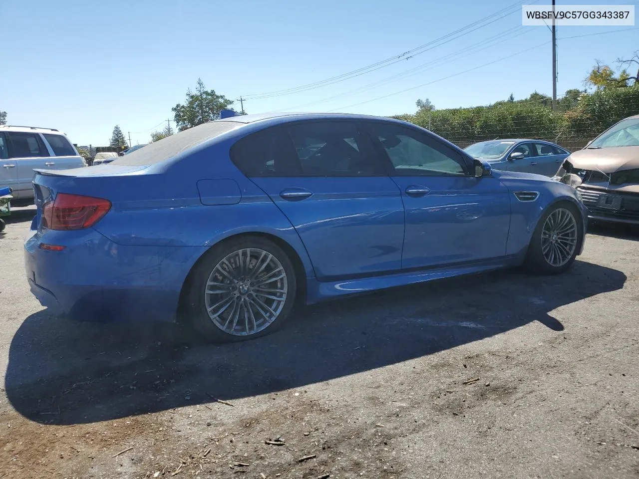 WBSFV9C57GG343387 2016 BMW M5