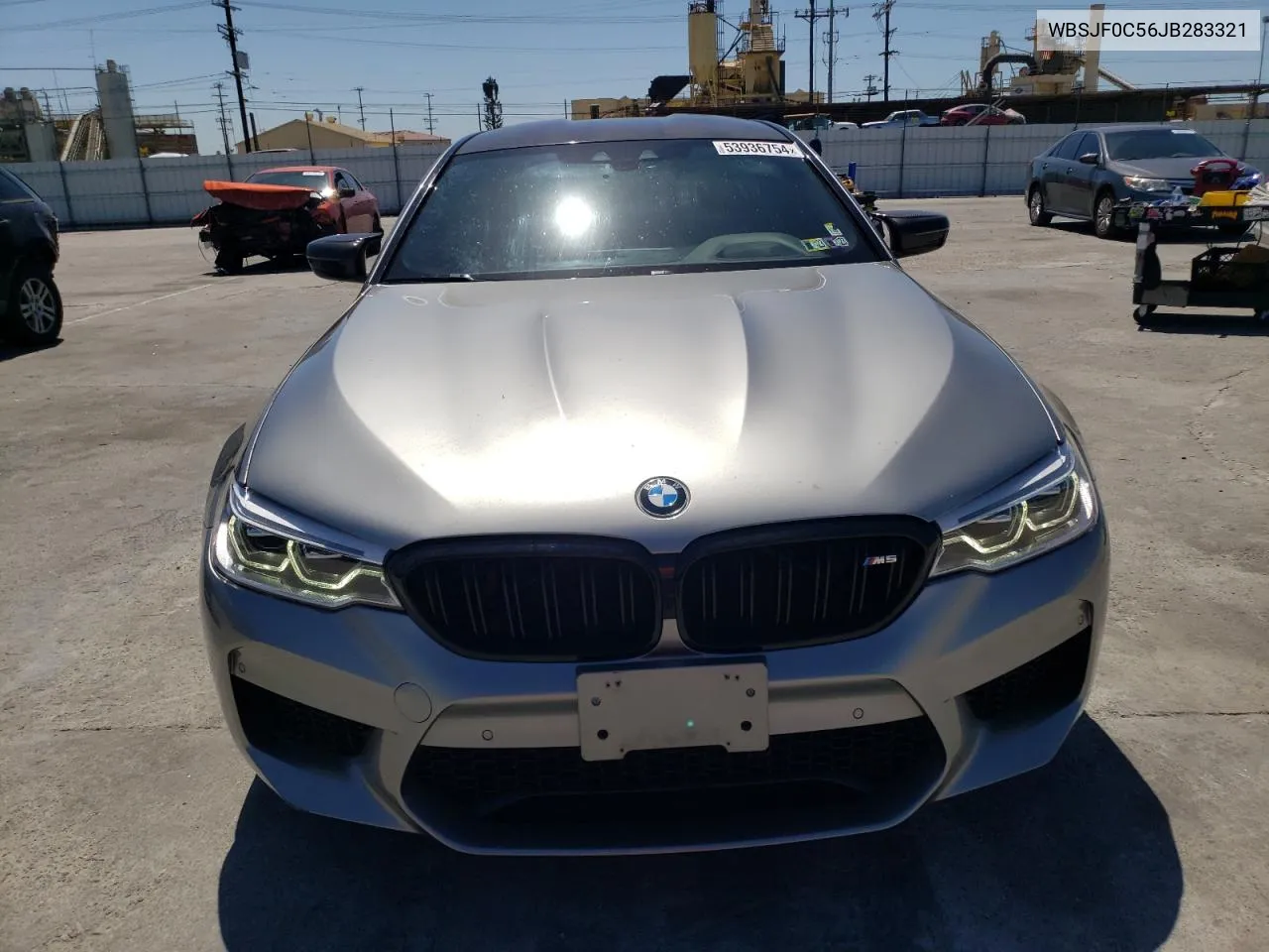 2018 BMW M5 VIN: WBSJF0C56JB283321 Lot: 53936754