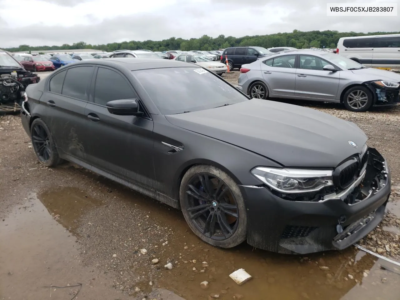 2018 BMW M5 VIN: WBSJF0C5XJB283807 Lot: 59124294