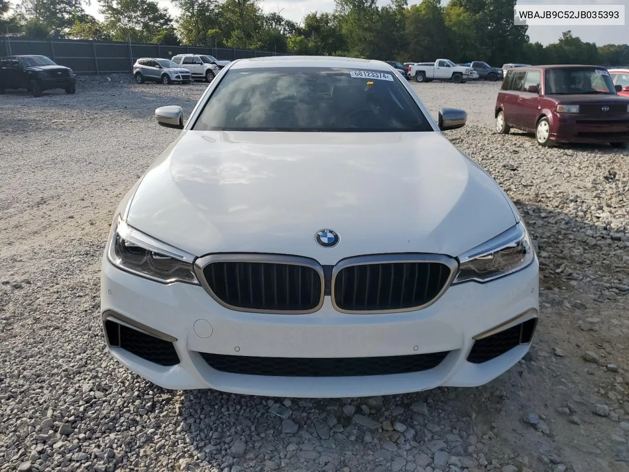 2018 BMW M550Xi VIN: WBAJB9C52JB035393 Lot: 68123374