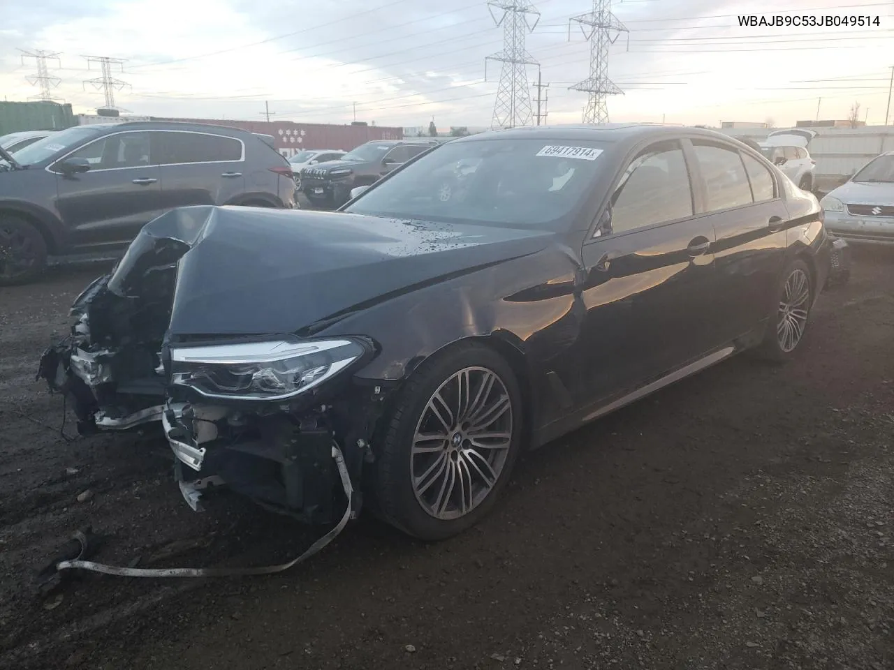 WBAJB9C53JB049514 2018 BMW M550Xi