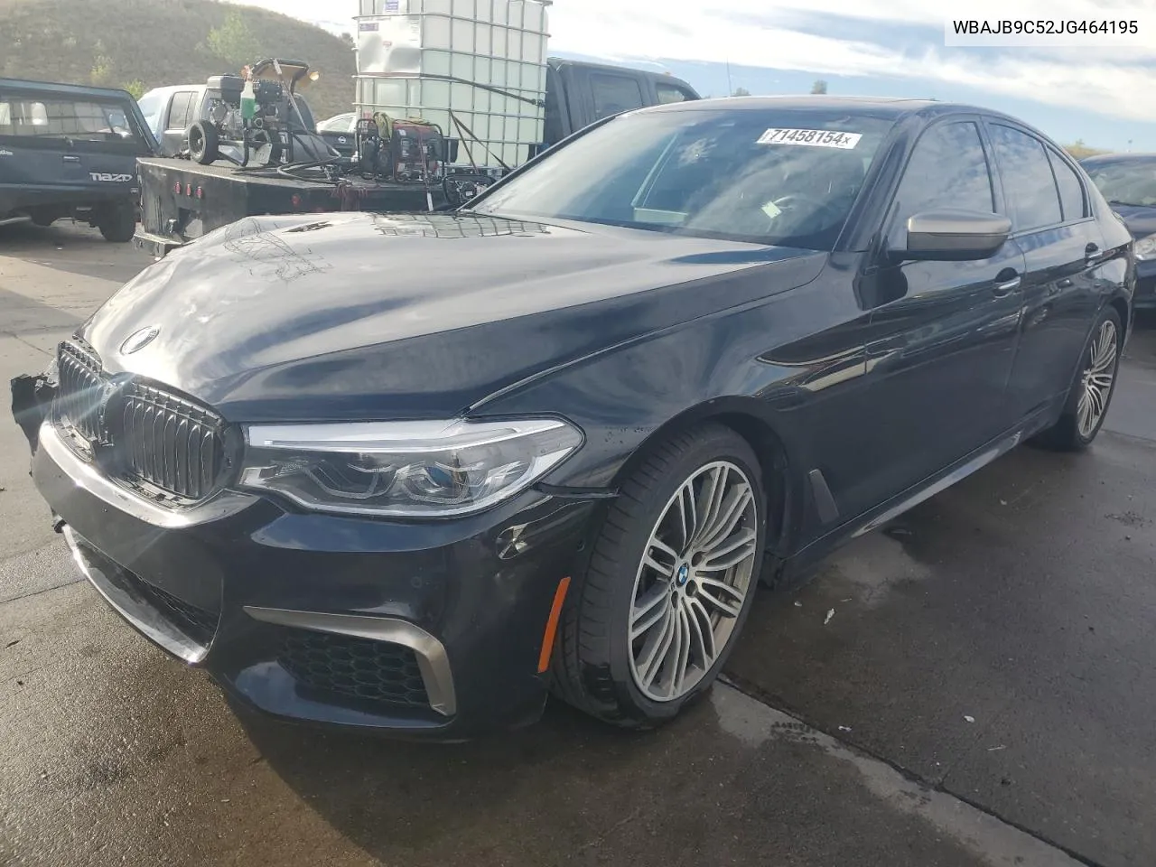 2018 BMW M550Xi VIN: WBAJB9C52JG464195 Lot: 71458154