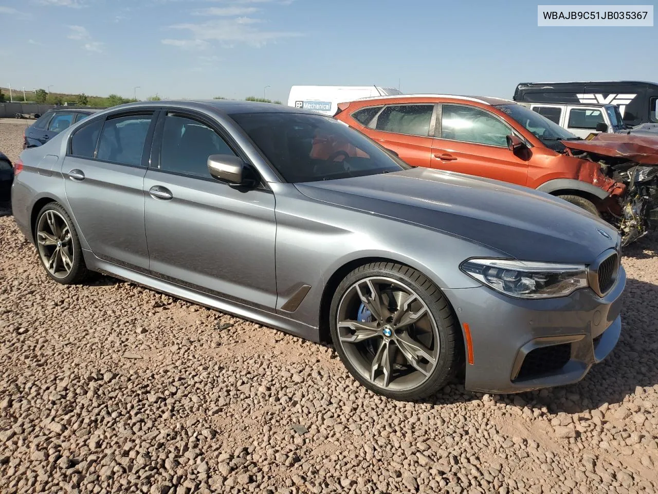 WBAJB9C51JB035367 2018 BMW M550Xi