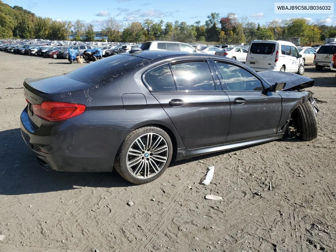 2018 BMW M550Xi VIN: WBAJB9C58JB036032 Lot: 75440224