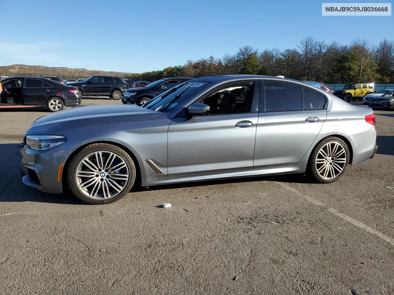 2018 BMW M550Xi VIN: WBAJB9C59JB036668 Lot: 75642324