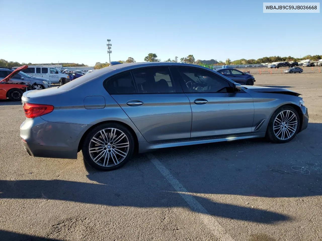 2018 BMW M550Xi VIN: WBAJB9C59JB036668 Lot: 75642324