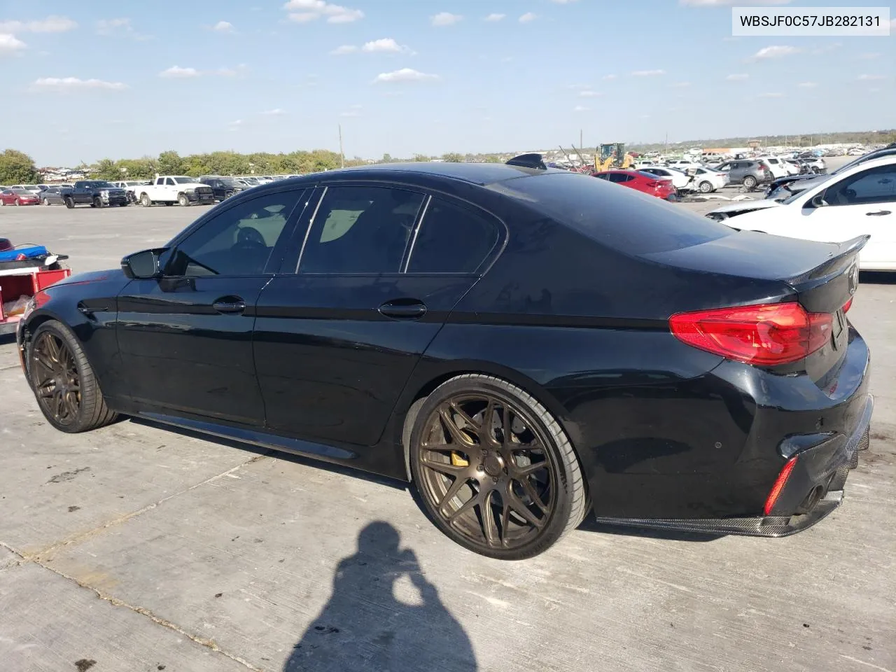 2018 BMW M5 VIN: WBSJF0C57JB282131 Lot: 75991504