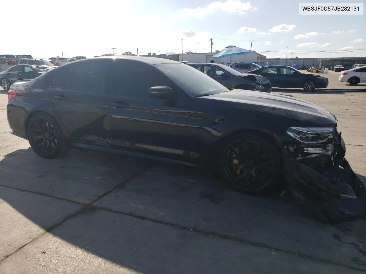 2018 BMW M5 VIN: WBSJF0C57JB282131 Lot: 75991504