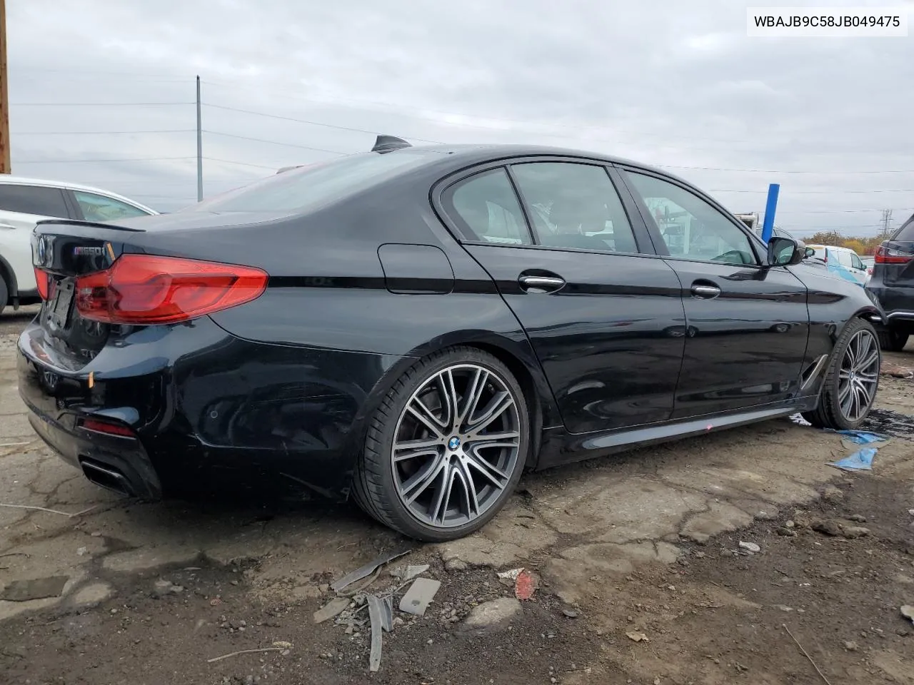 2018 BMW M550Xi VIN: WBAJB9C58JB049475 Lot: 76806704