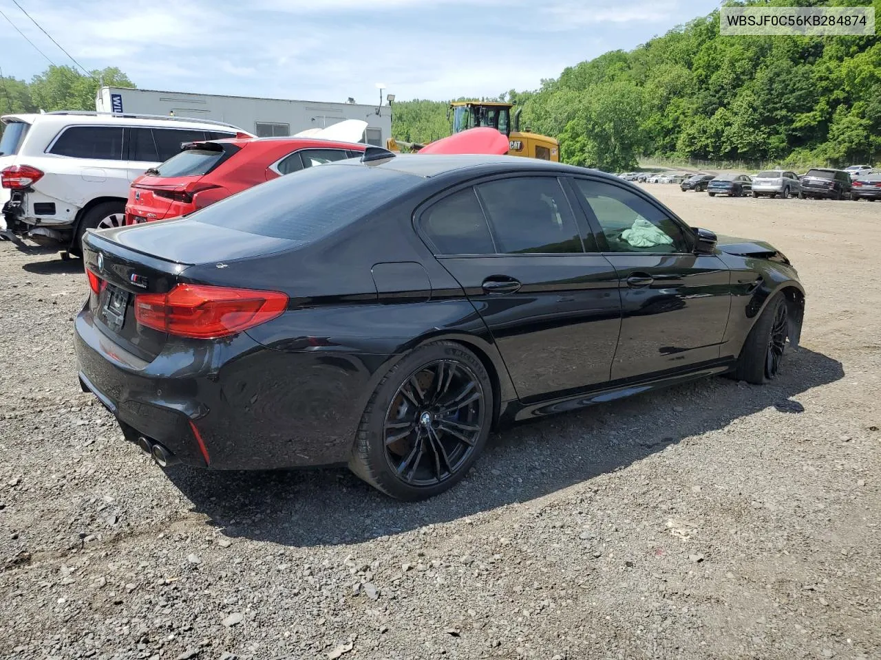 2019 BMW M5 VIN: WBSJF0C56KB284874 Lot: 57681394