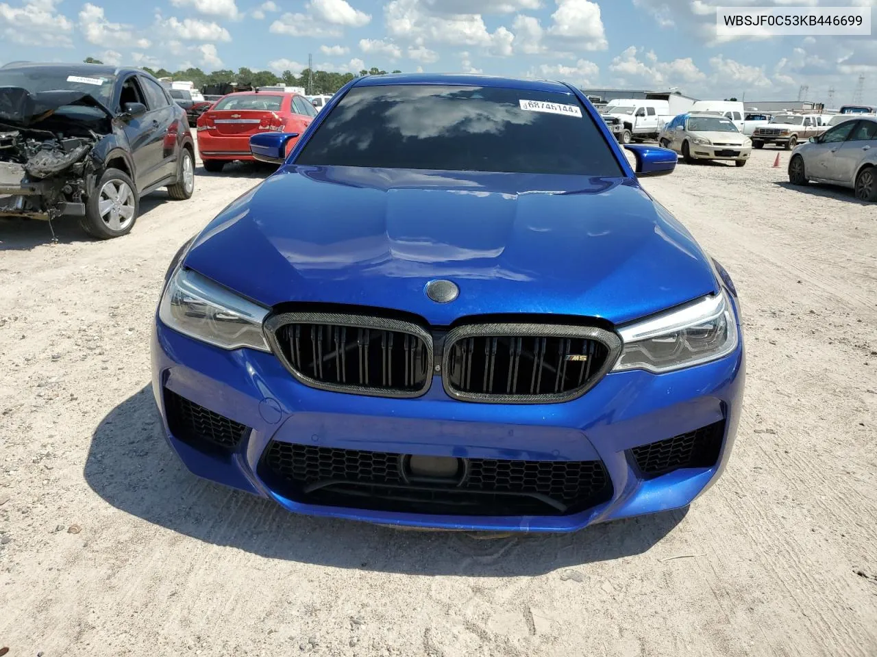 2019 BMW M5 VIN: WBSJF0C53KB446699 Lot: 68746144