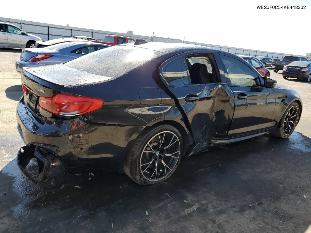 2019 BMW M5 VIN: WBSJF0C54KB448302 Lot: 71120294