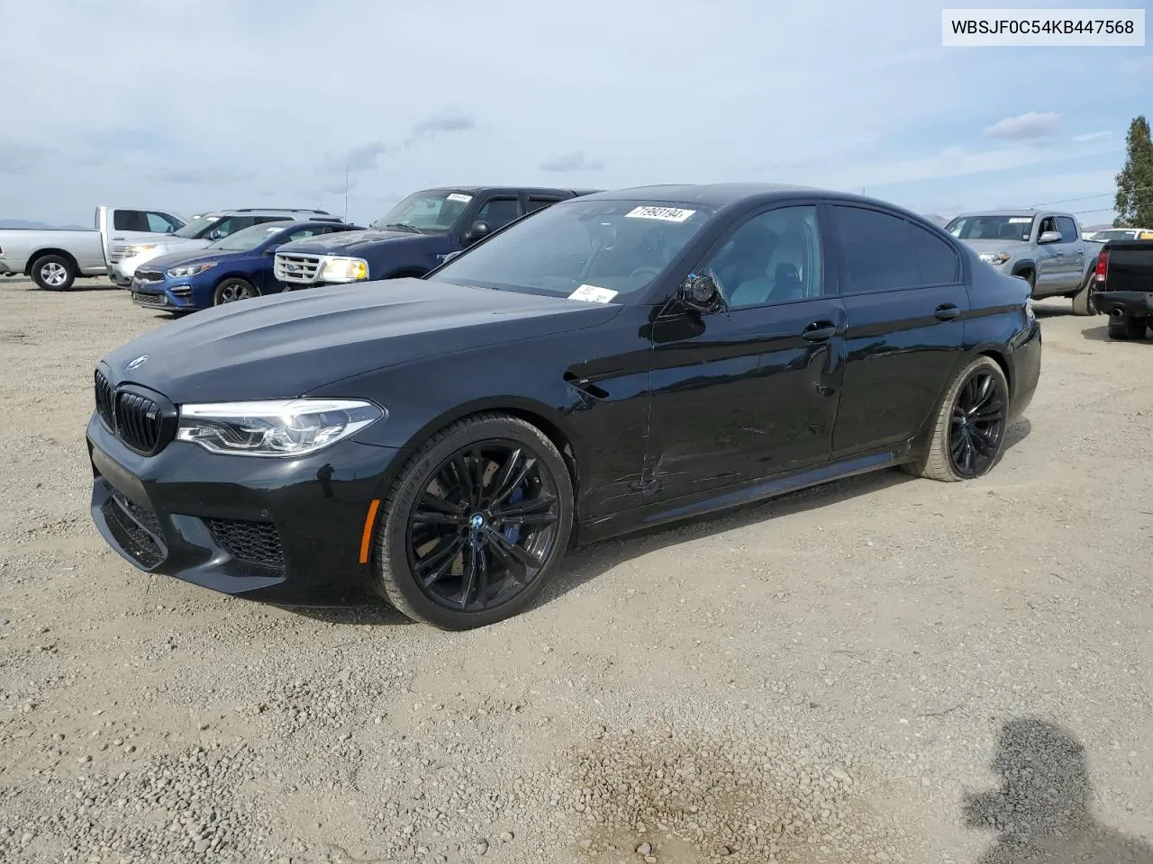 2019 BMW M5 VIN: WBSJF0C54KB447568 Lot: 71993194