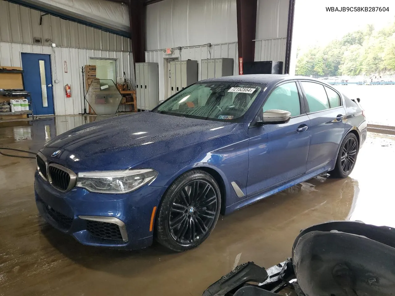 WBAJB9C58KB287604 2019 BMW M550Xi