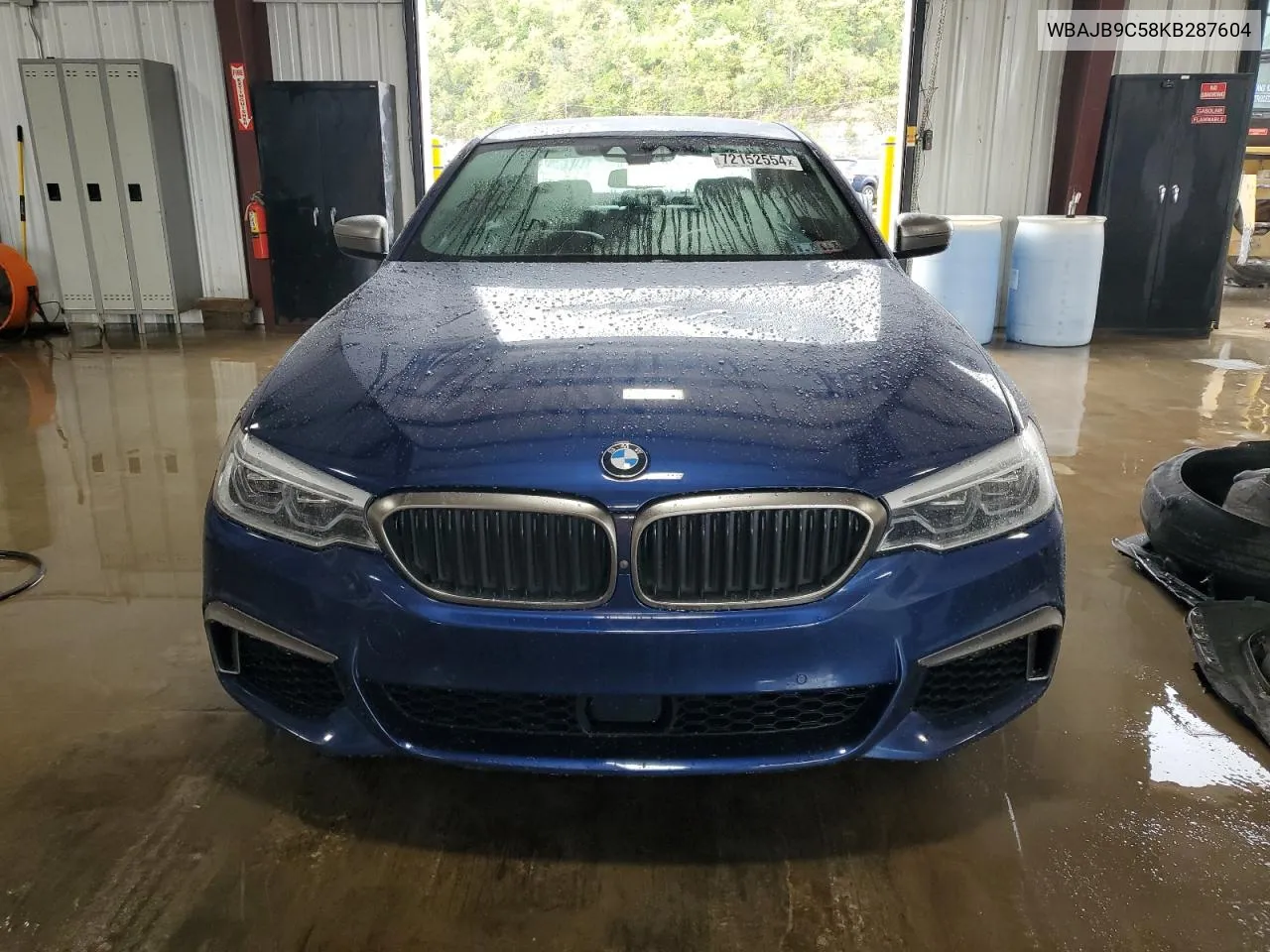 2019 BMW M550Xi VIN: WBAJB9C58KB287604 Lot: 72152554