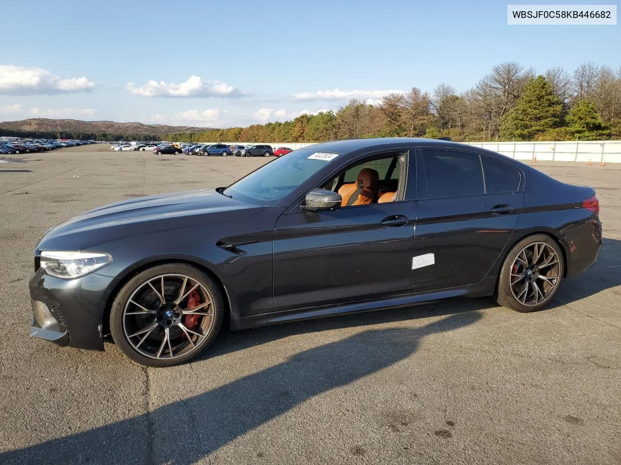 2019 BMW M5 VIN: WBSJF0C58KB446682 Lot: 74322624