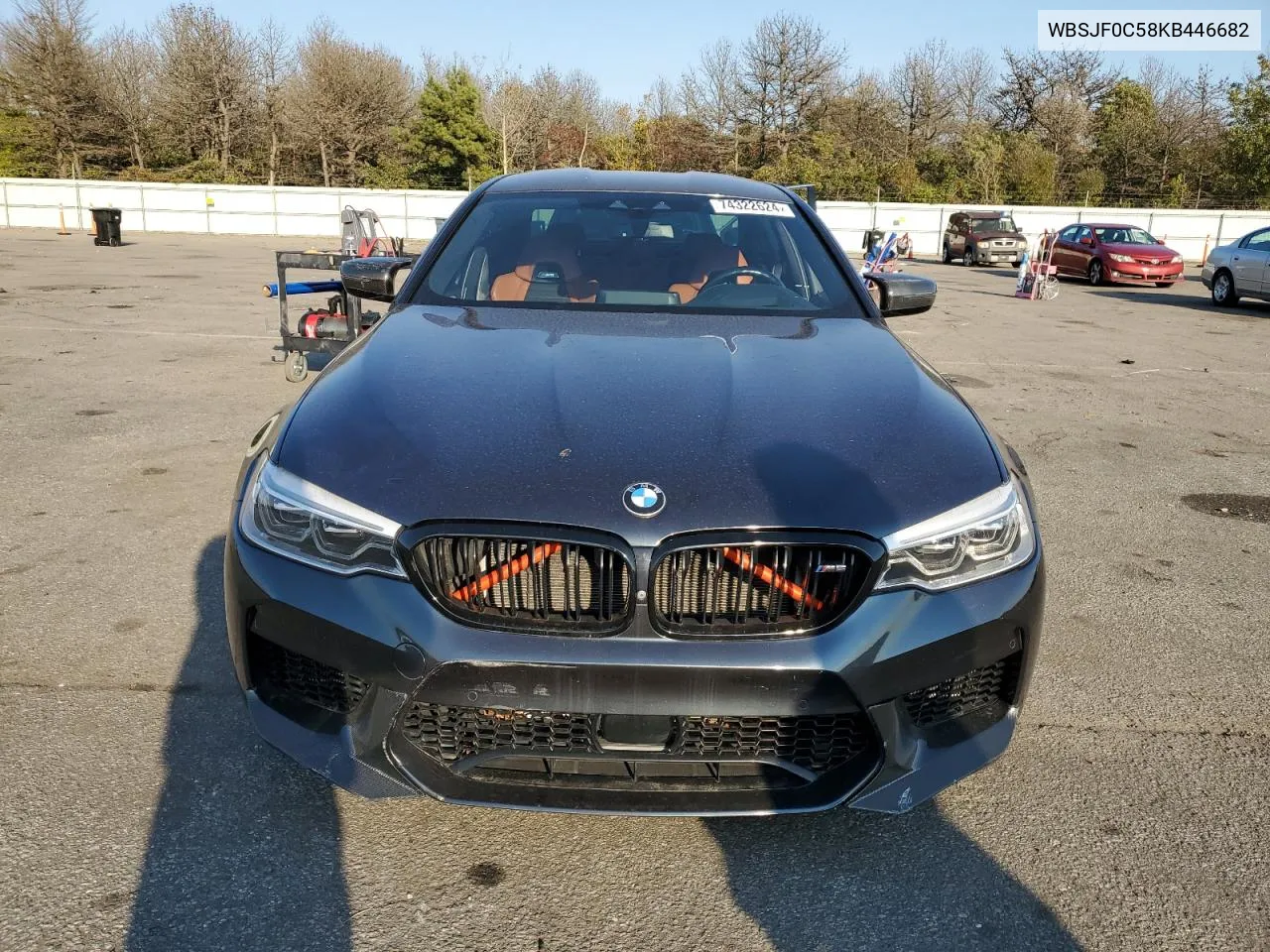 2019 BMW M5 VIN: WBSJF0C58KB446682 Lot: 74322624