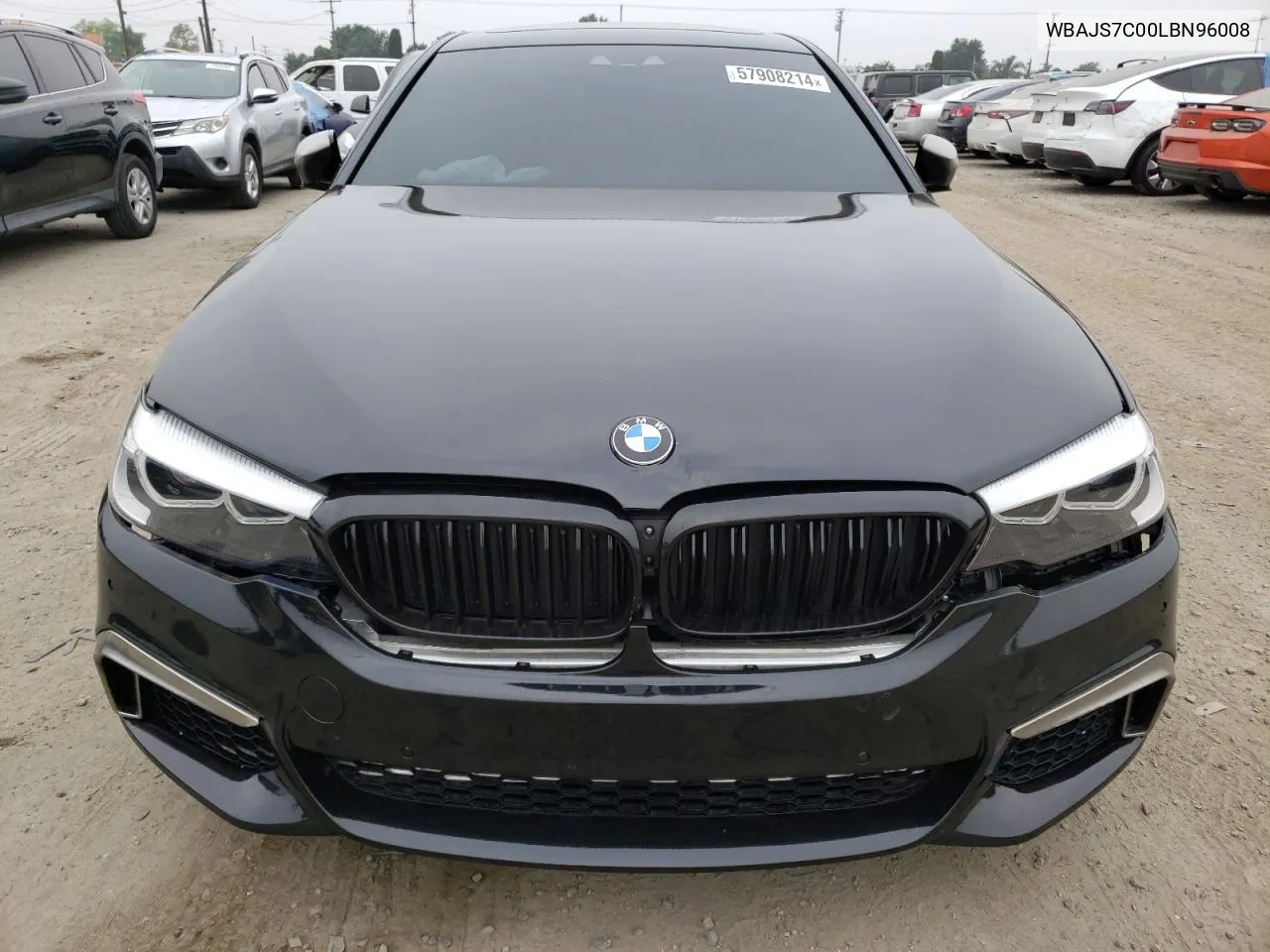 2020 BMW M550Xi VIN: WBAJS7C00LBN96008 Lot: 57908214