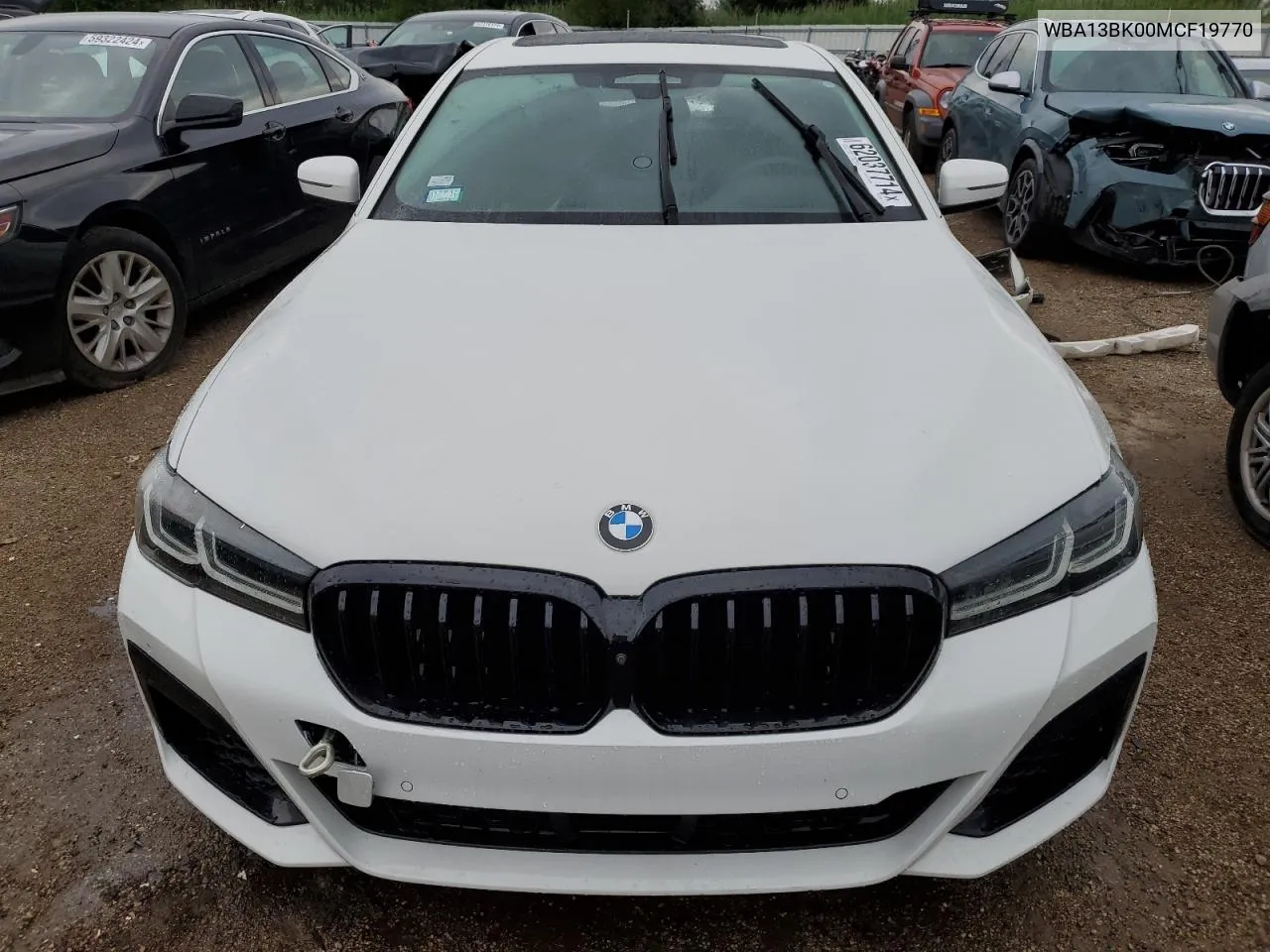 2021 BMW M550Xi VIN: WBA13BK00MCF19770 Lot: 62037714