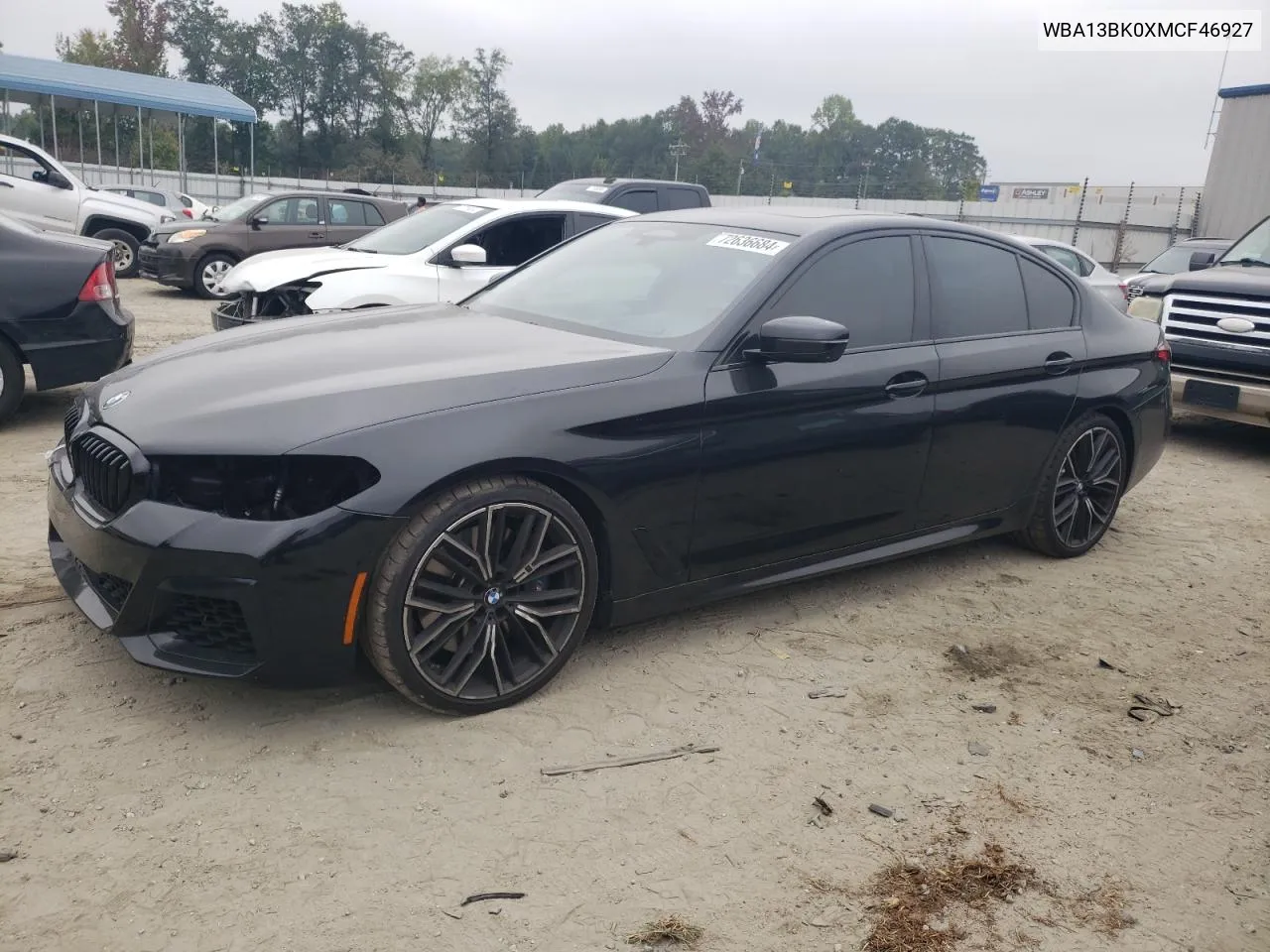 2021 BMW M550Xi VIN: WBA13BK0XMCF46927 Lot: 72636684