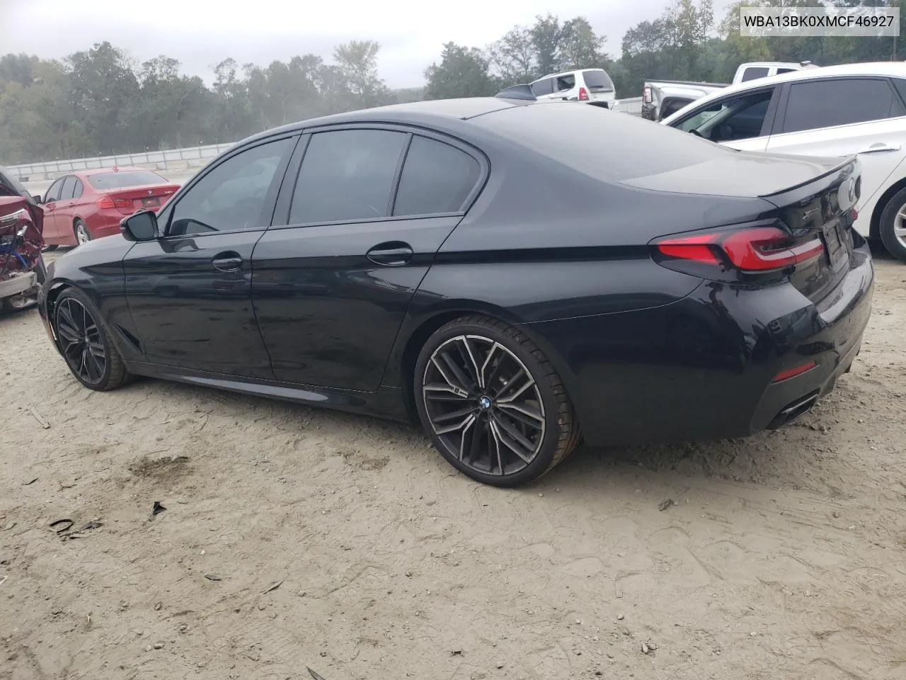 2021 BMW M550Xi VIN: WBA13BK0XMCF46927 Lot: 72636684