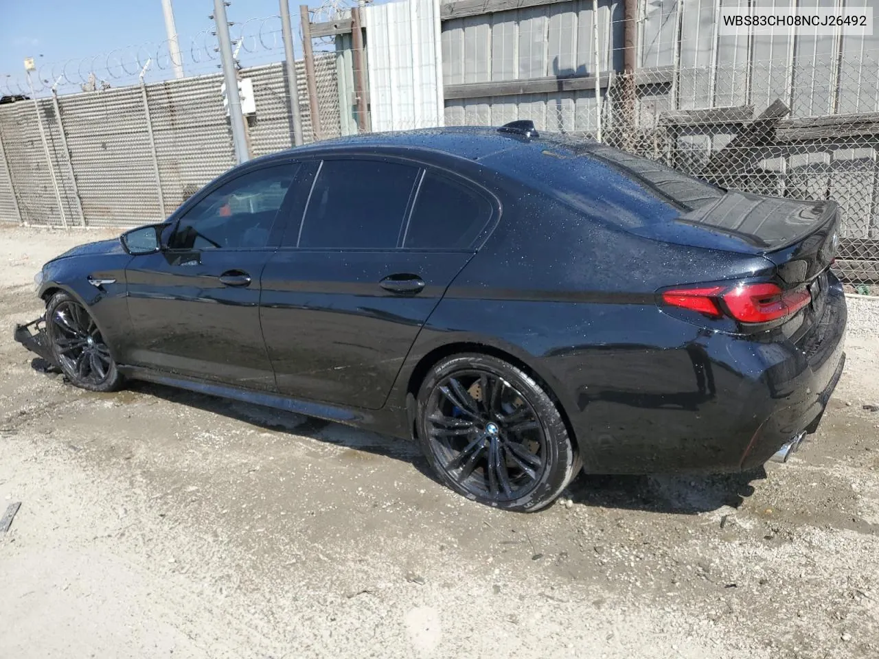 2022 BMW M5 VIN: WBS83CH08NCJ26492 Lot: 72260774