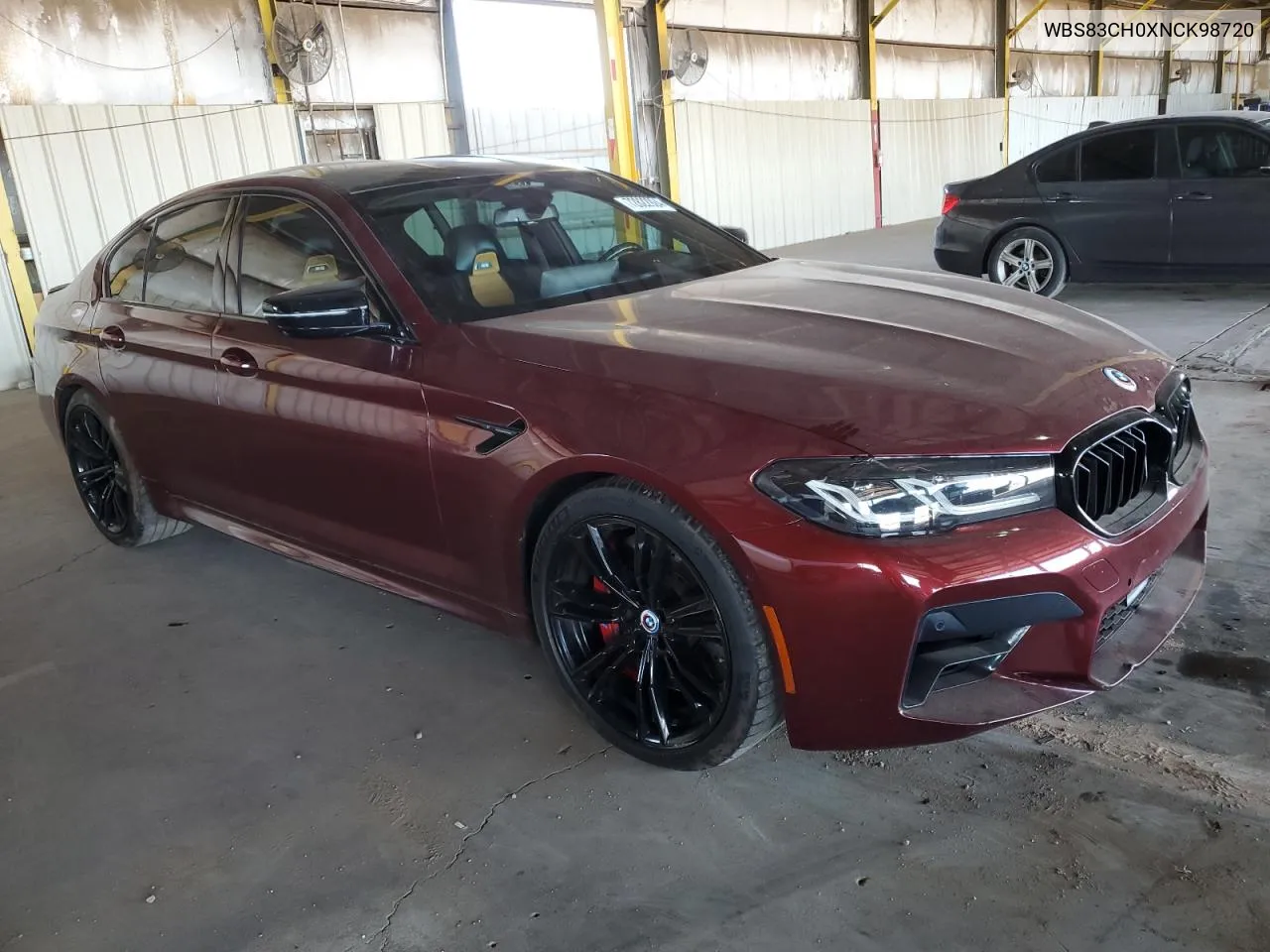 2022 BMW M5 VIN: WBS83CH0XNCK98720 Lot: 72822924