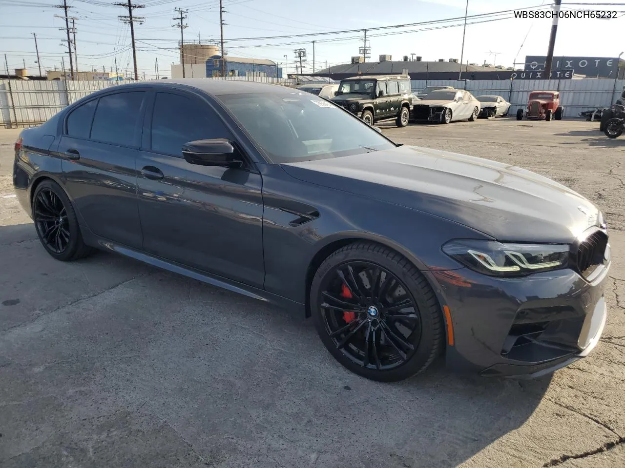 2022 BMW M5 VIN: WBS83CH06NCH65232 Lot: 75938404