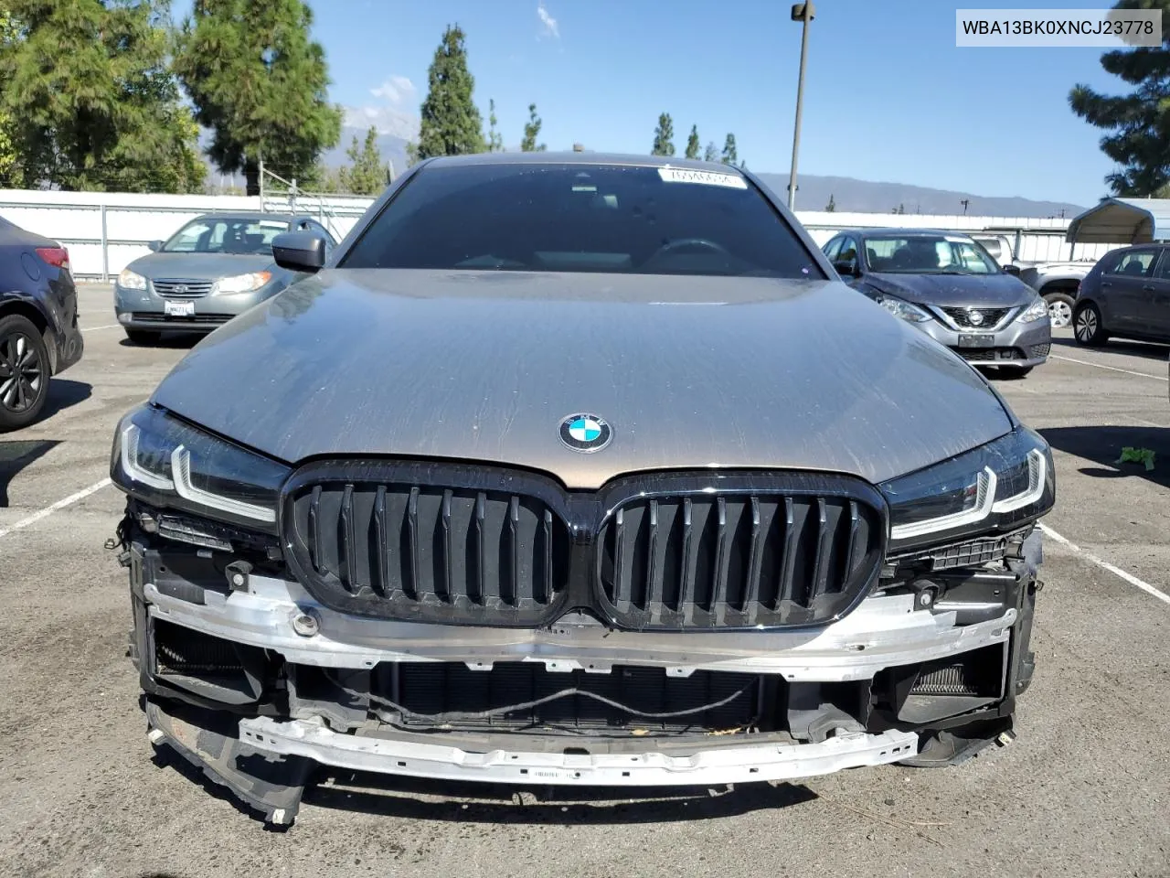 2022 BMW M550Xi VIN: WBA13BK0XNCJ23778 Lot: 76946634