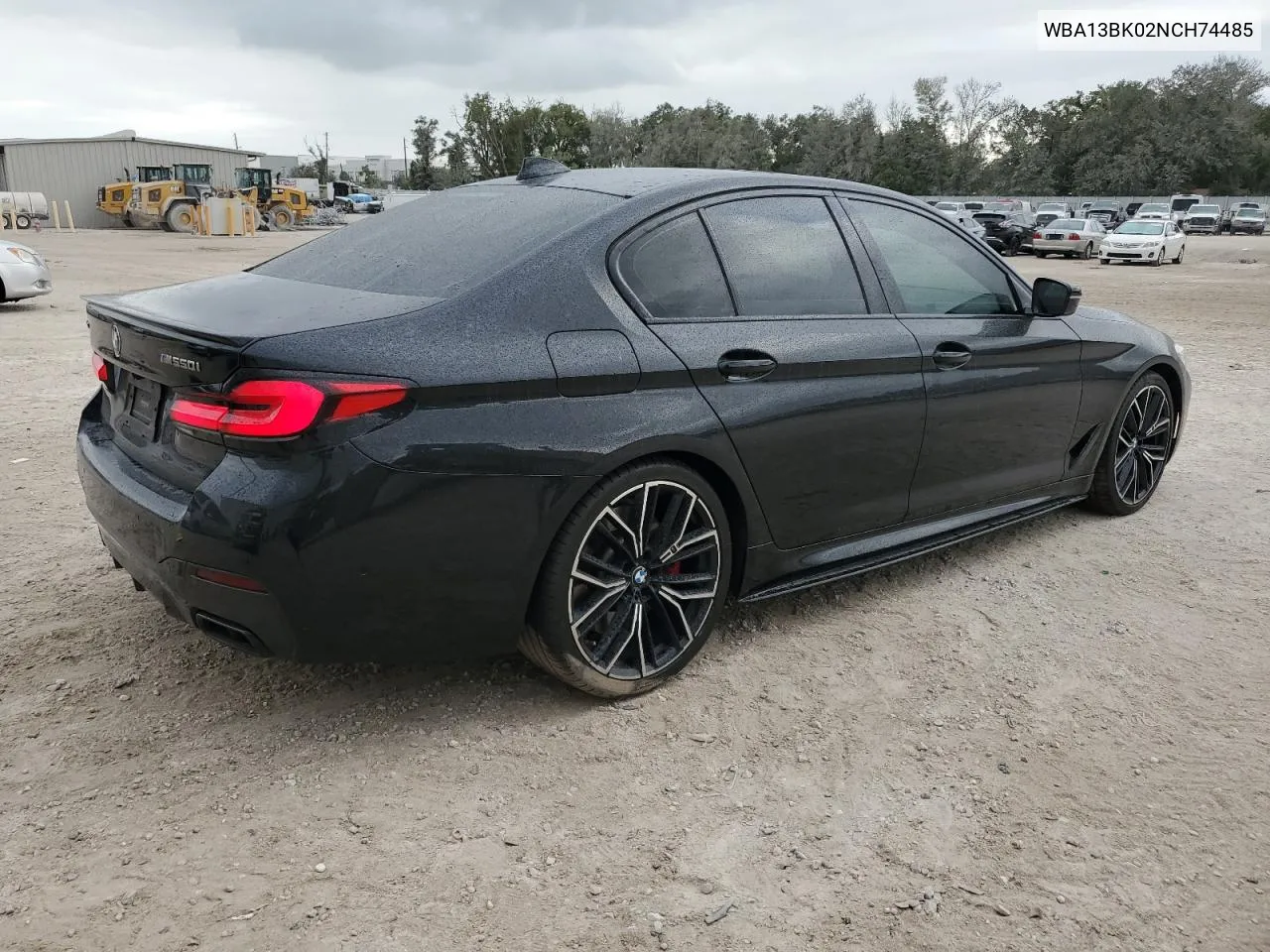 2022 BMW M550Xi VIN: WBA13BK02NCH74485 Lot: 78734134