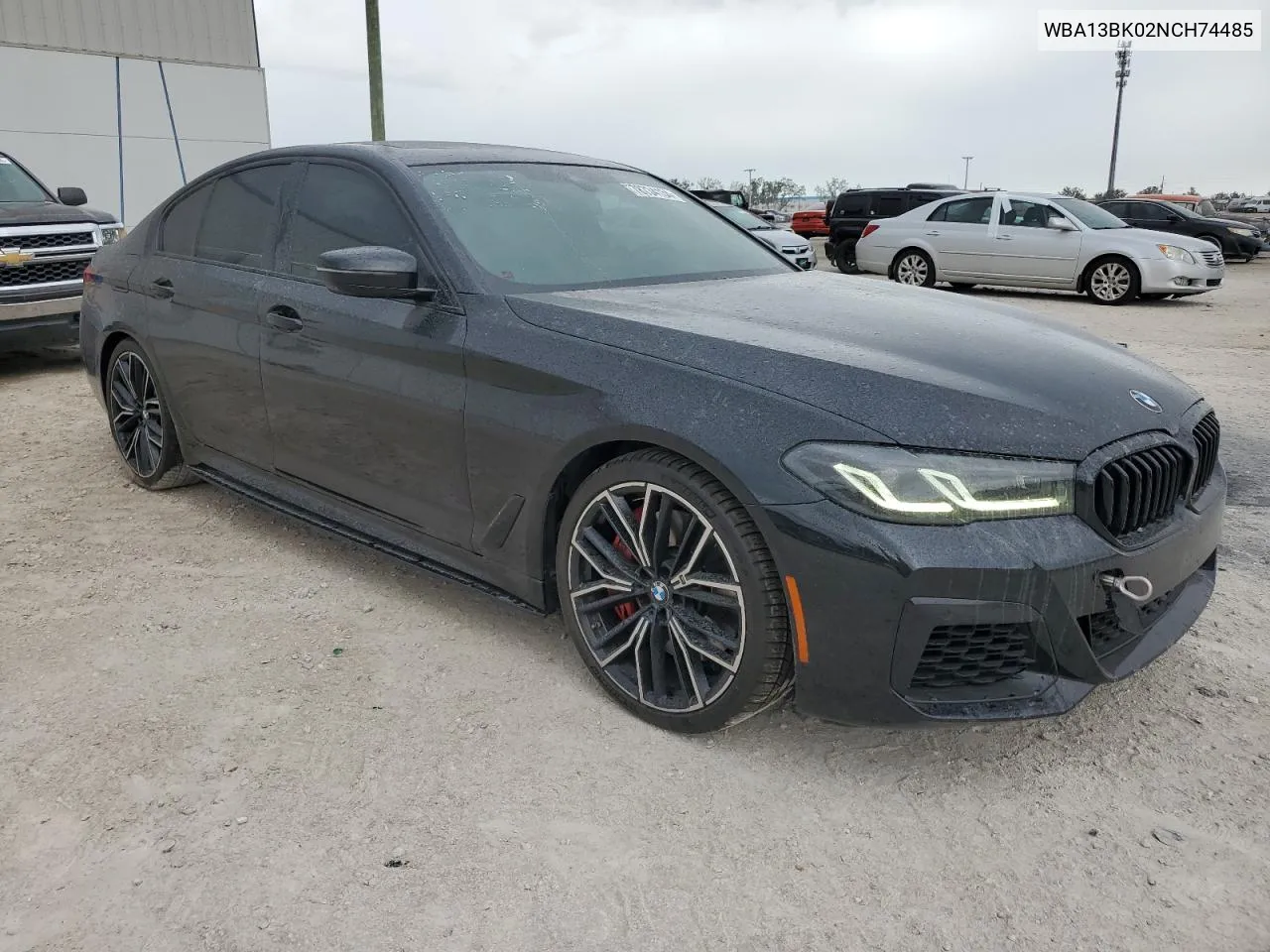 2022 BMW M550Xi VIN: WBA13BK02NCH74485 Lot: 78734134