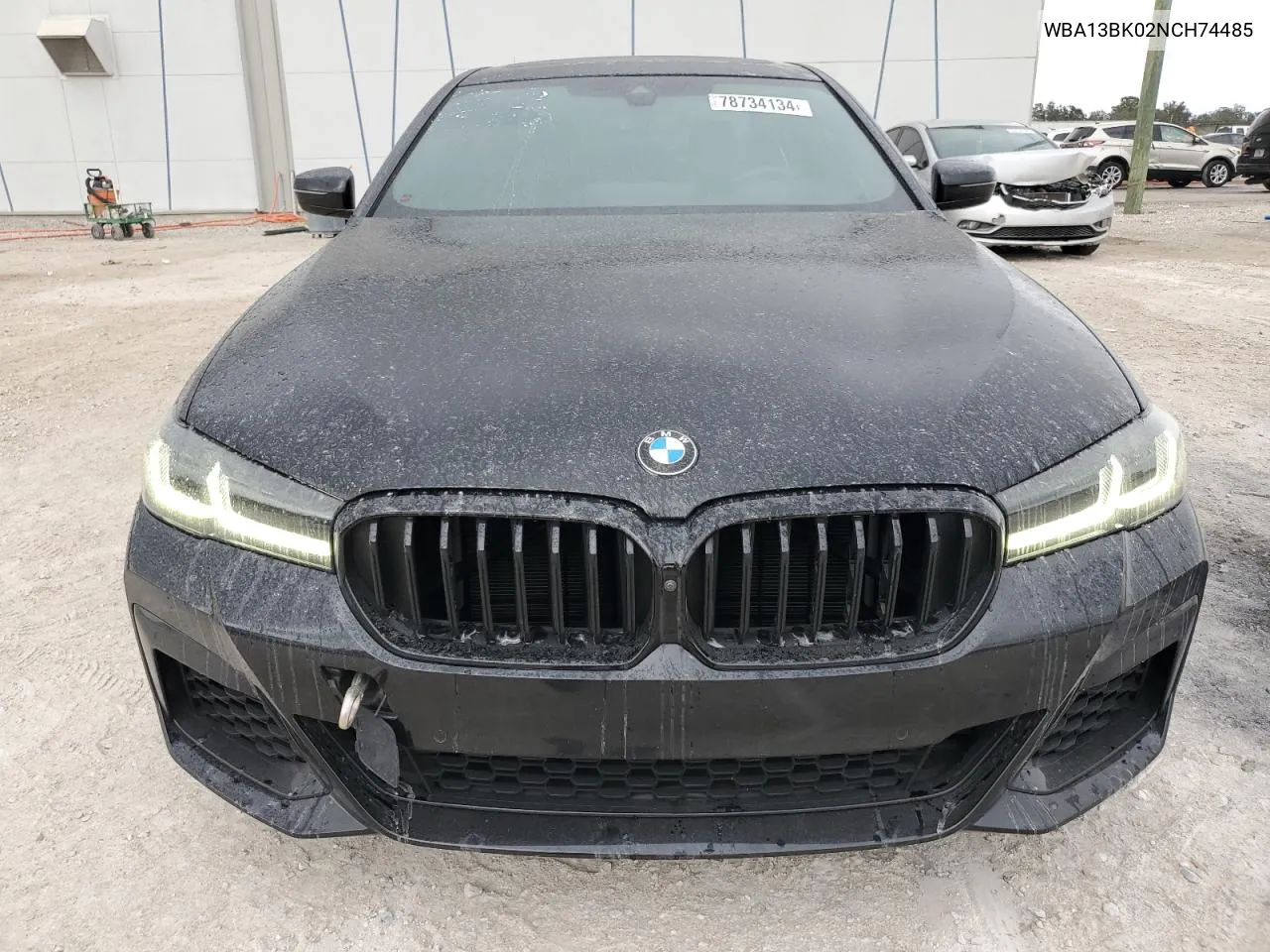 2022 BMW M550Xi VIN: WBA13BK02NCH74485 Lot: 78734134