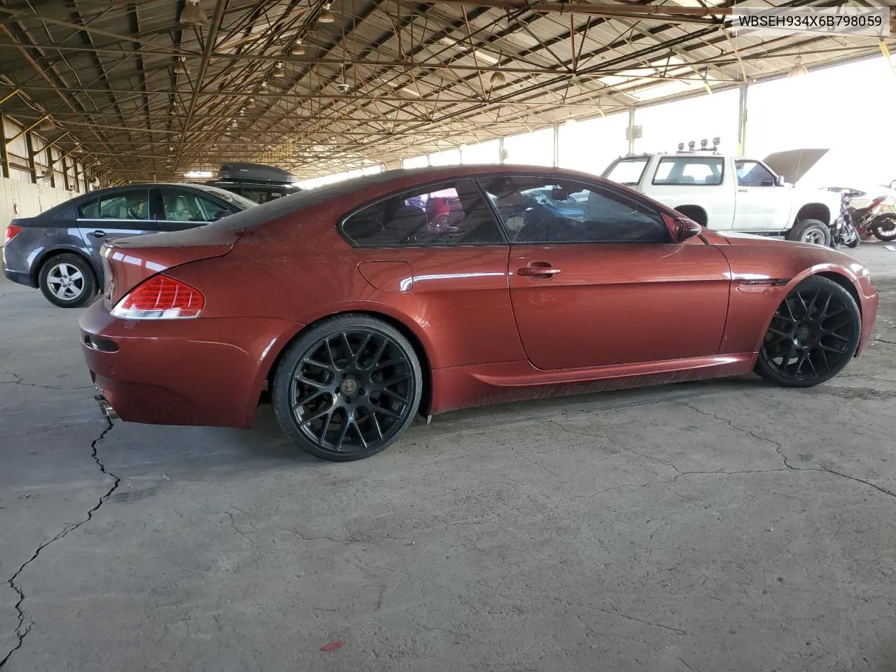 2006 BMW M6 VIN: WBSEH934X6B798059 Lot: 71280114