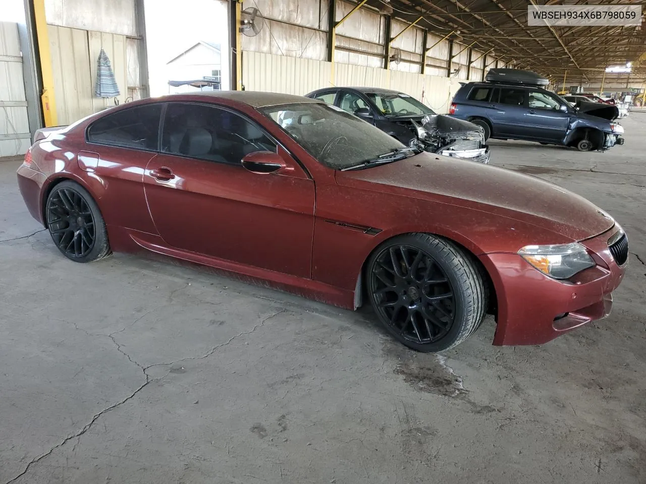 2006 BMW M6 VIN: WBSEH934X6B798059 Lot: 71280114