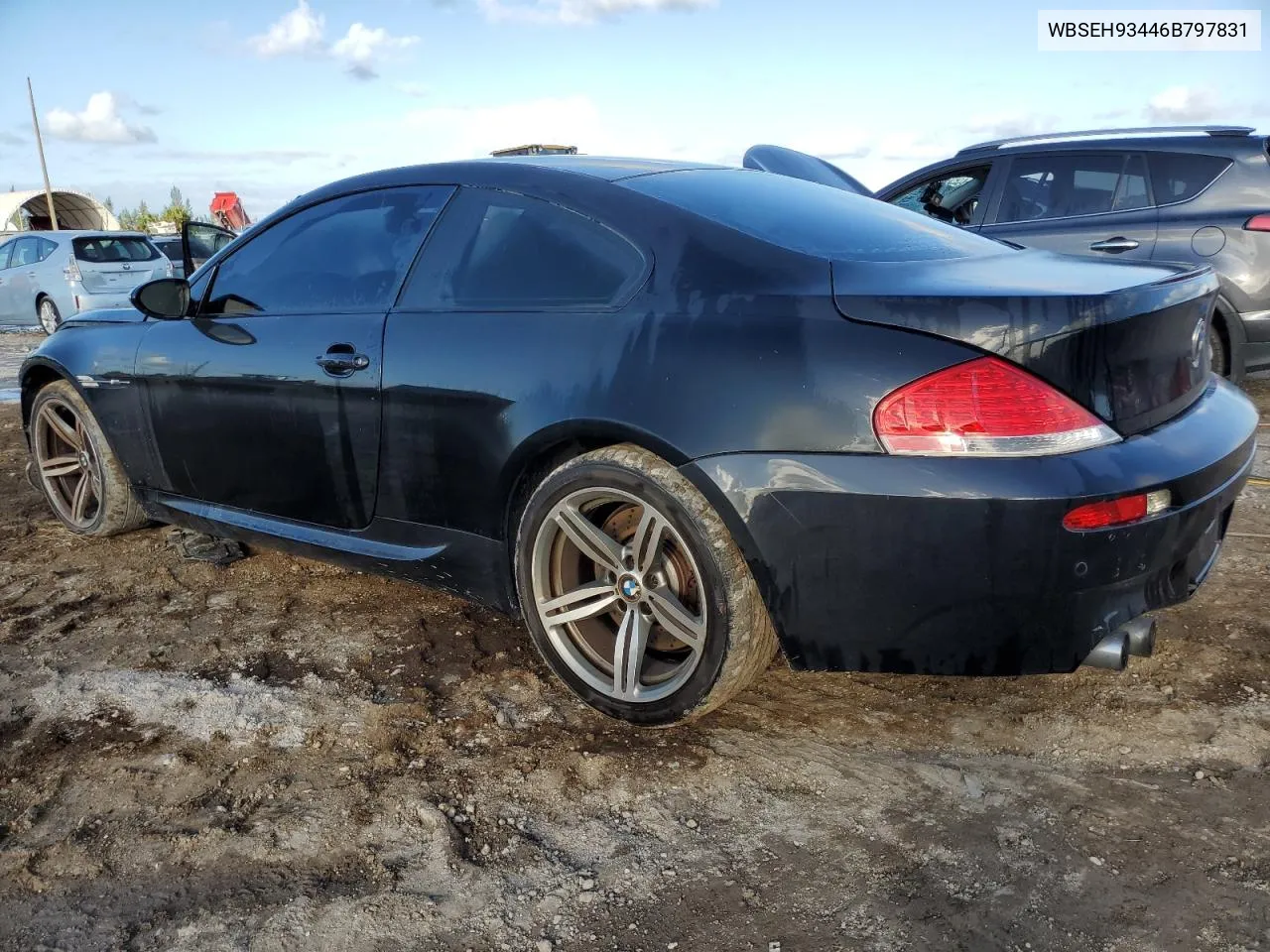 2006 BMW M6 VIN: WBSEH93446B797831 Lot: 77549314