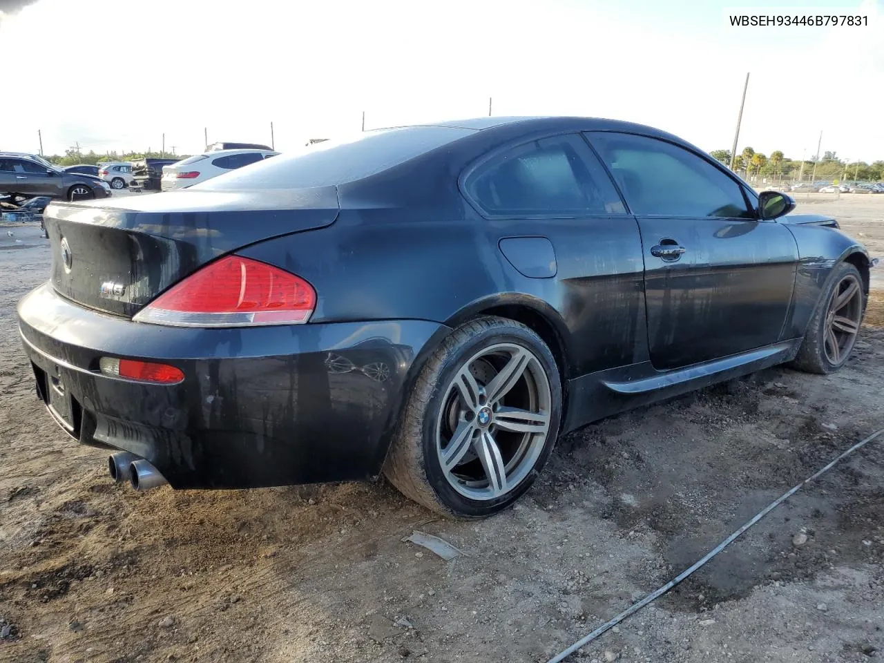 2006 BMW M6 VIN: WBSEH93446B797831 Lot: 77549314