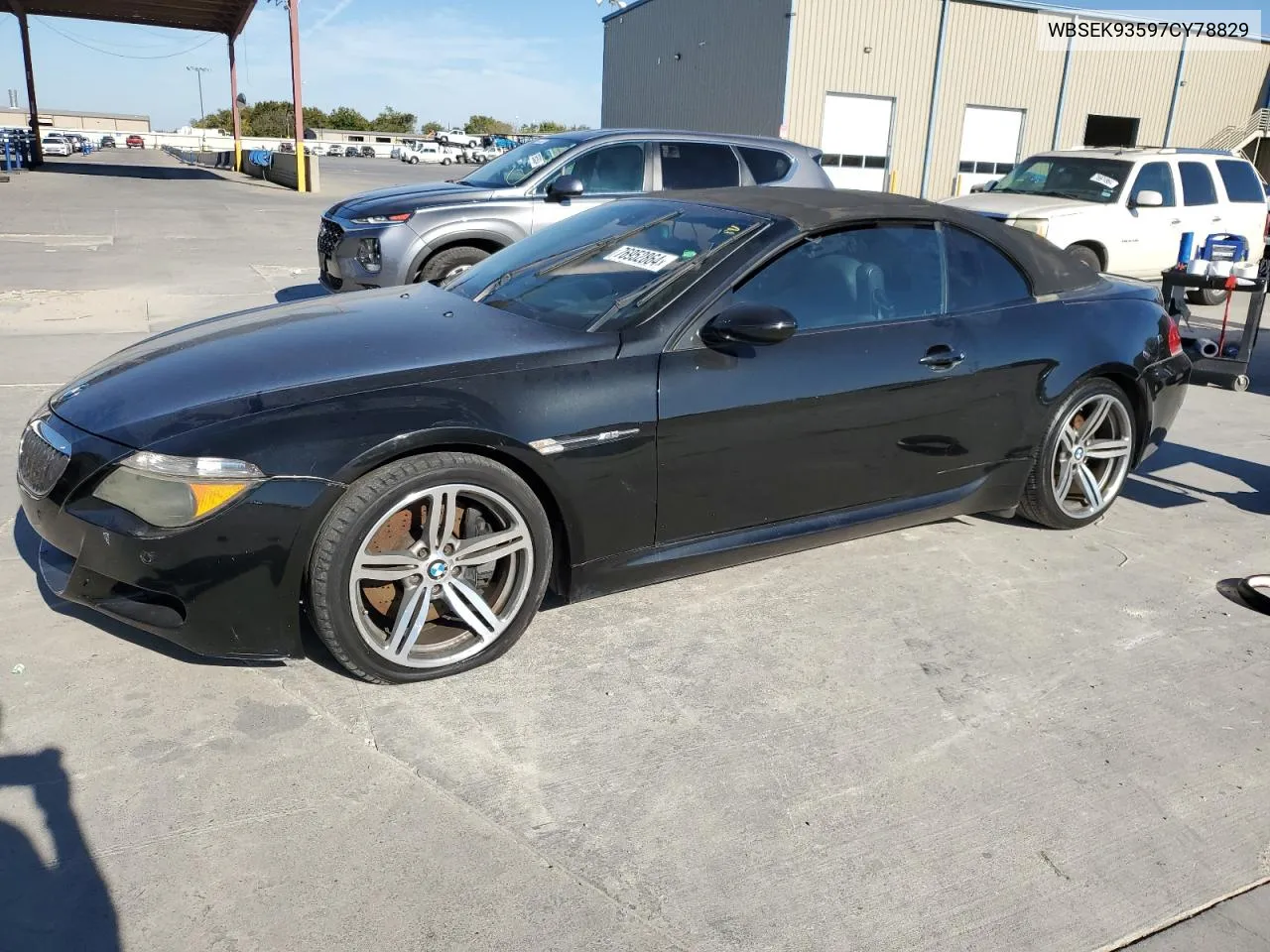 2007 BMW M6 VIN: WBSEK93597CY78829 Lot: 76952864