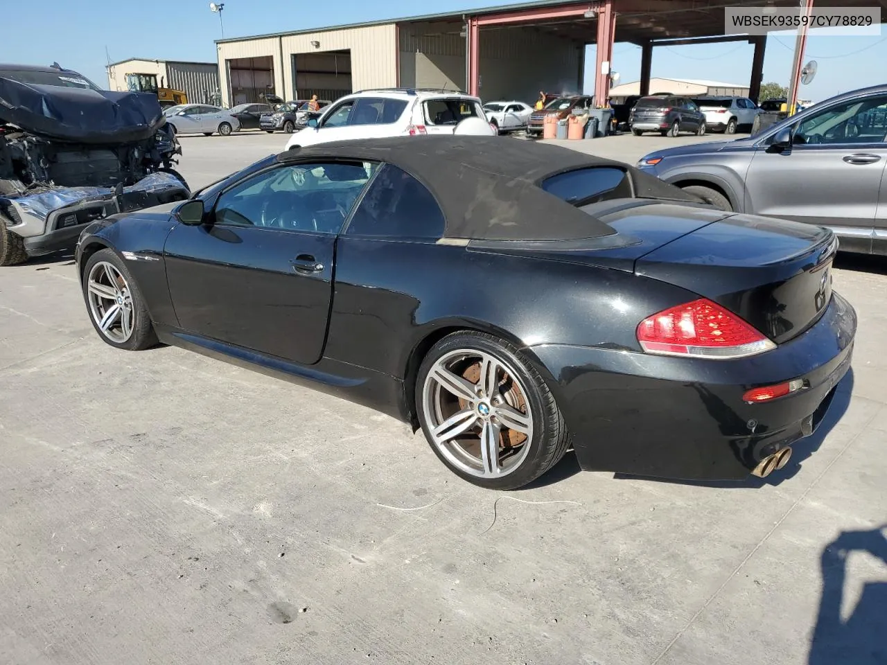 2007 BMW M6 VIN: WBSEK93597CY78829 Lot: 76952864