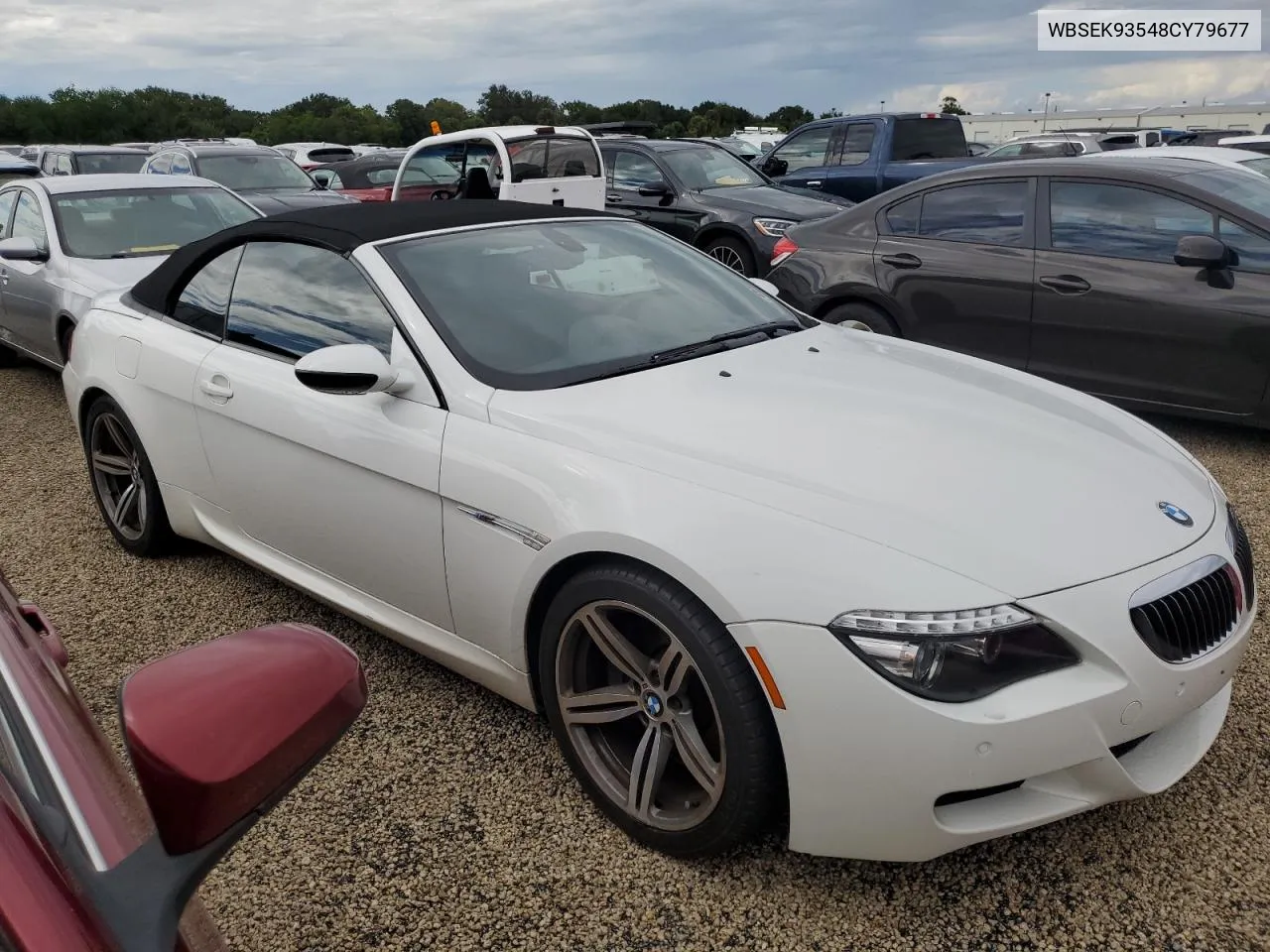 2008 BMW M6 VIN: WBSEK93548CY79677 Lot: 74154364