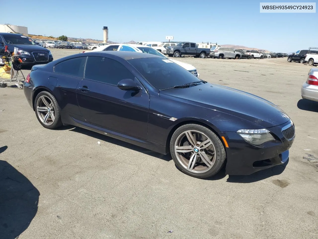 2009 BMW M6 VIN: WBSEH93549CY24923 Lot: 72461904