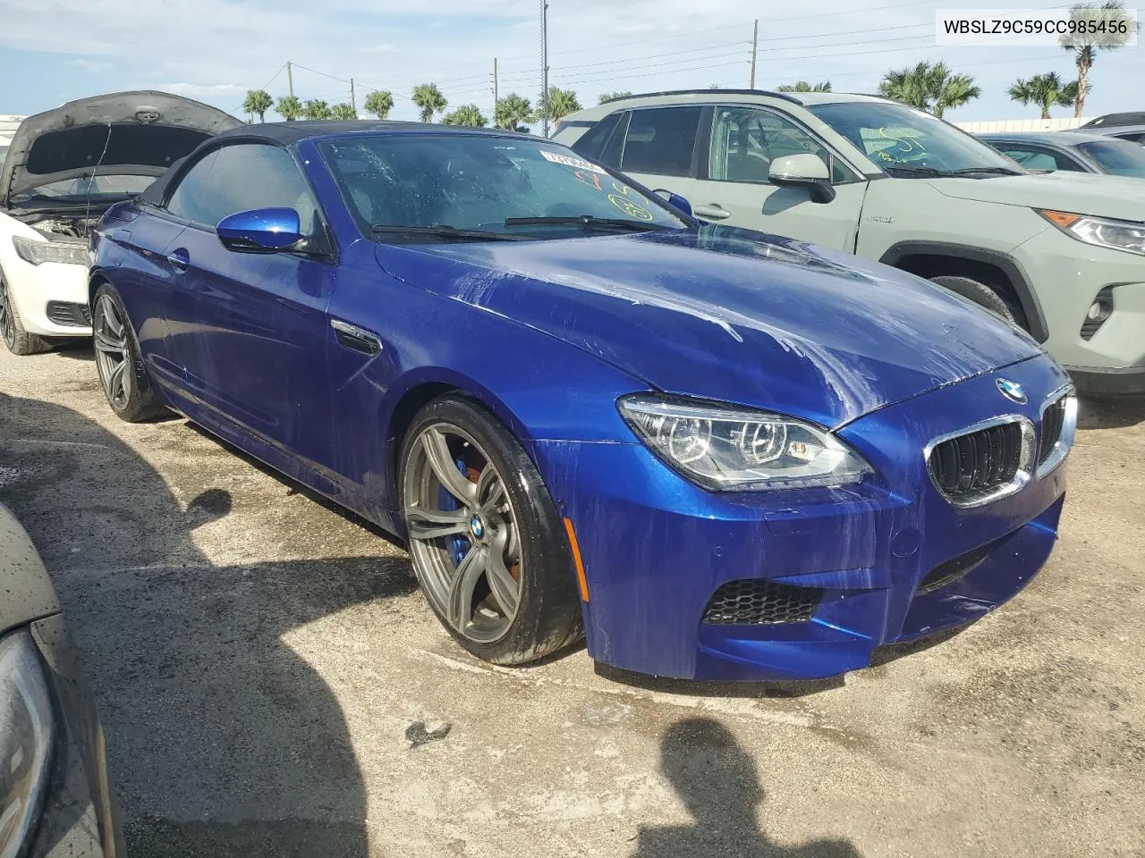 2012 BMW M6 VIN: WBSLZ9C59CC985456 Lot: 73796464