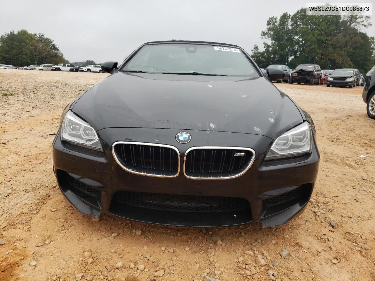 2013 BMW M6 VIN: WBSLZ9C51DC985873 Lot: 68233274