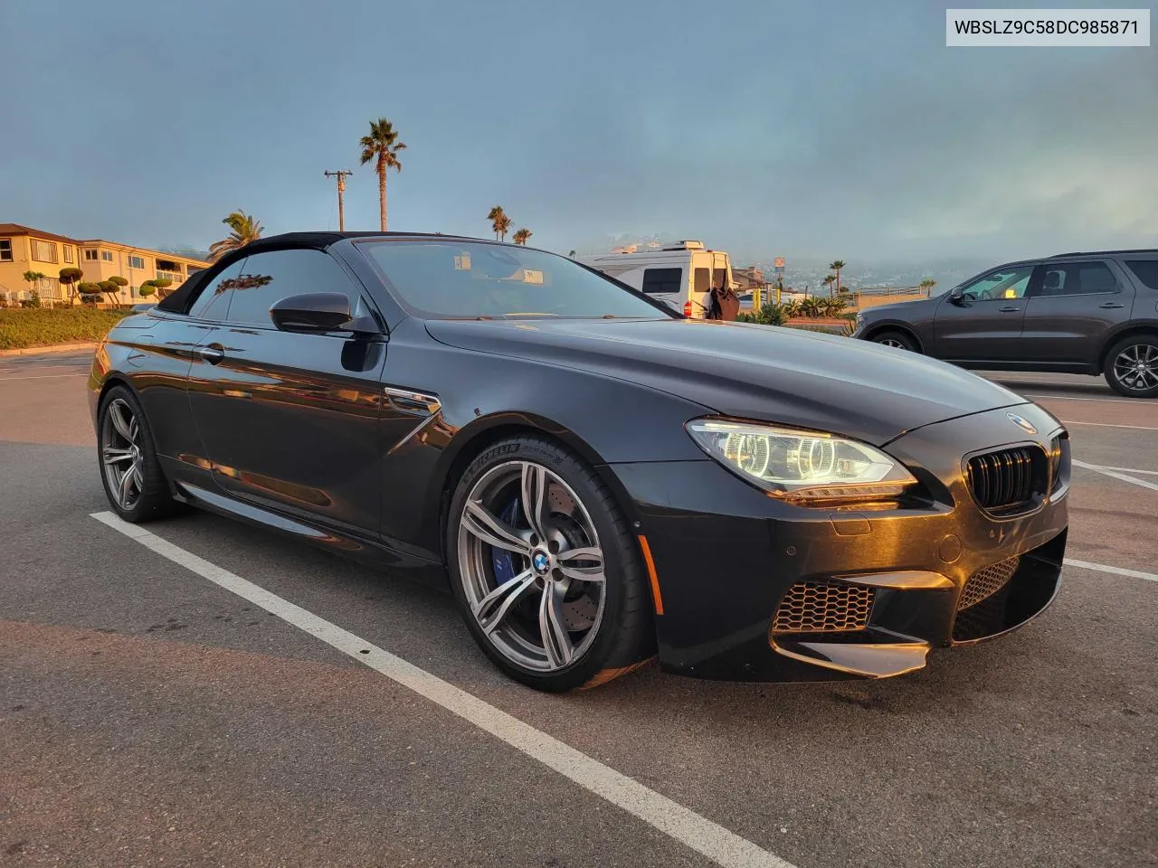 2013 BMW M6 VIN: WBSLZ9C58DC985871 Lot: 71487654