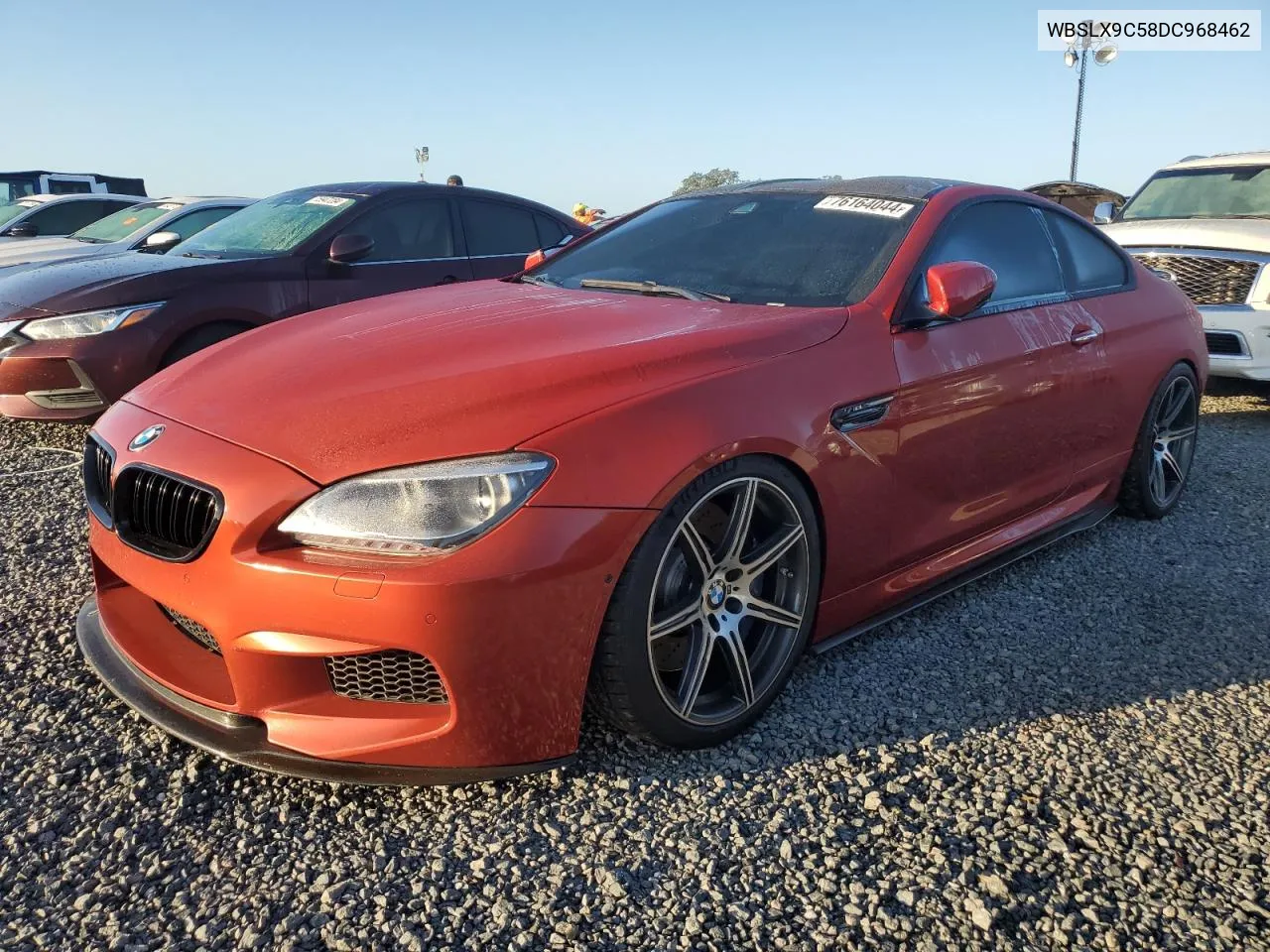 2013 BMW M6 VIN: WBSLX9C58DC968462 Lot: 76164044