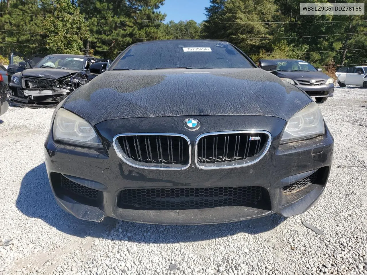 2013 BMW M6 VIN: WBSLZ9C51DDZ78156 Lot: 76730454