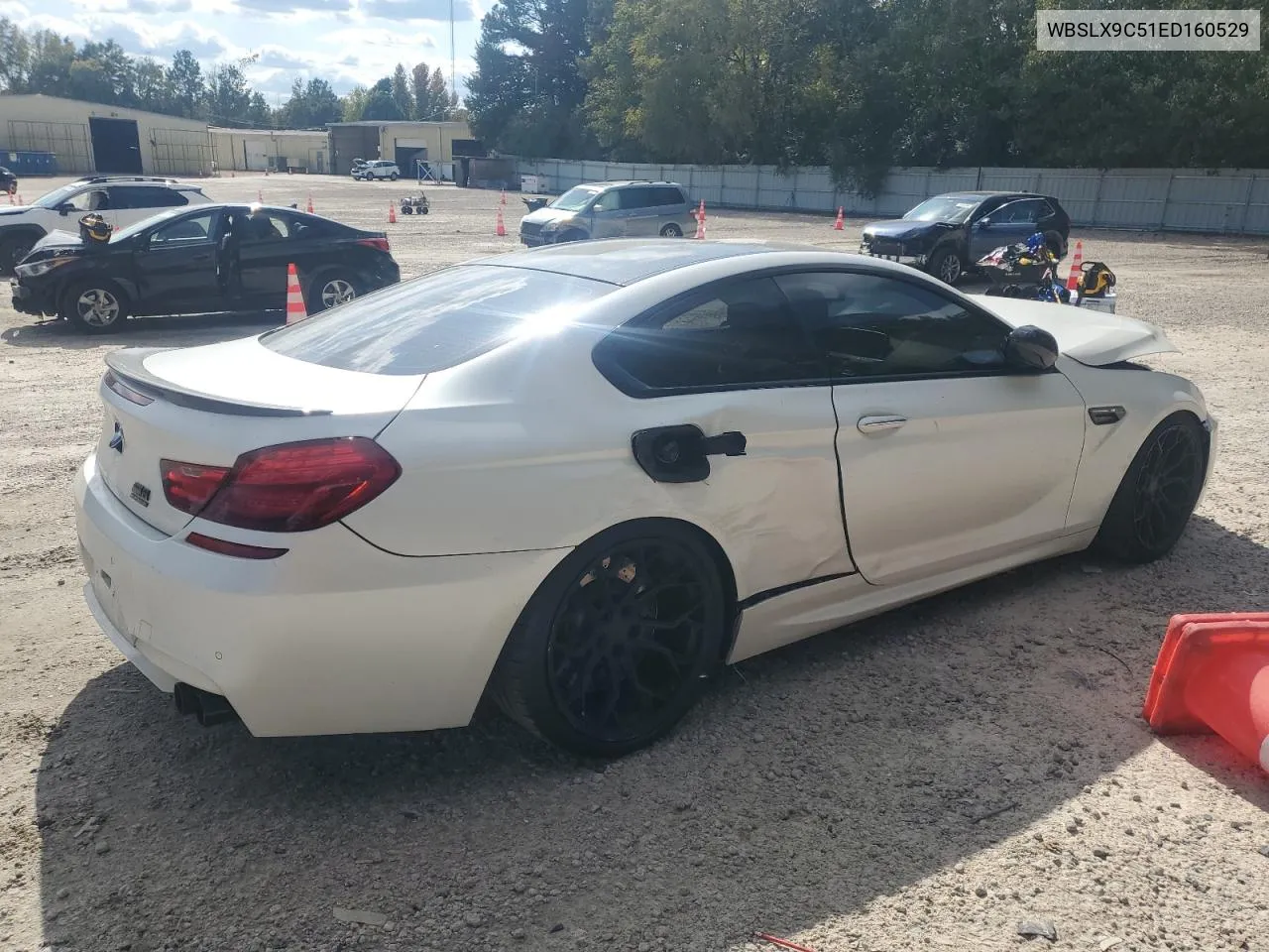 2014 BMW M6 VIN: WBSLX9C51ED160529 Lot: 76238844