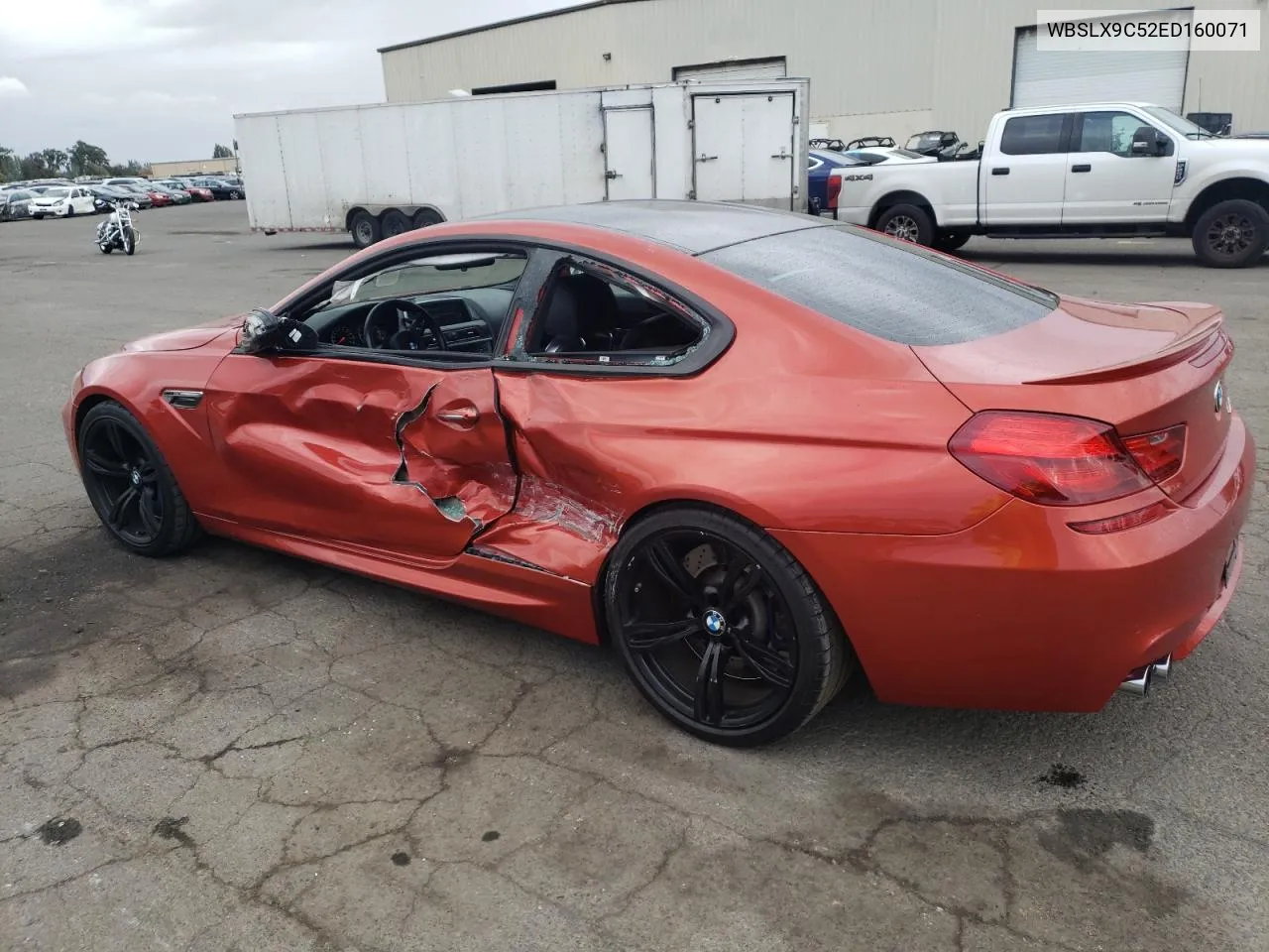 2014 BMW M6 VIN: WBSLX9C52ED160071 Lot: 77452554