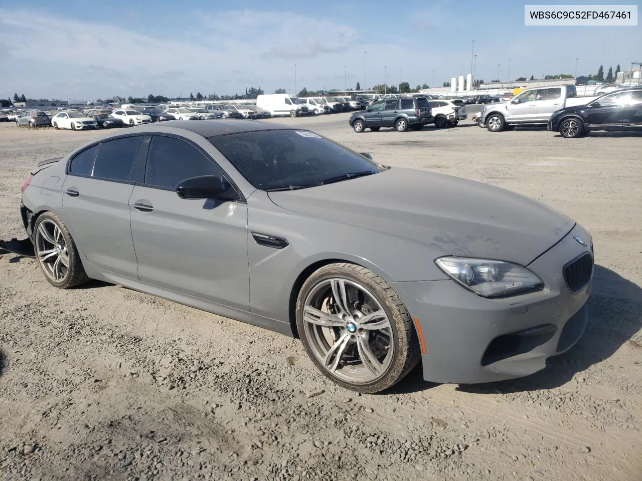 WBS6C9C52FD467461 2015 BMW M6 Gran Coupe